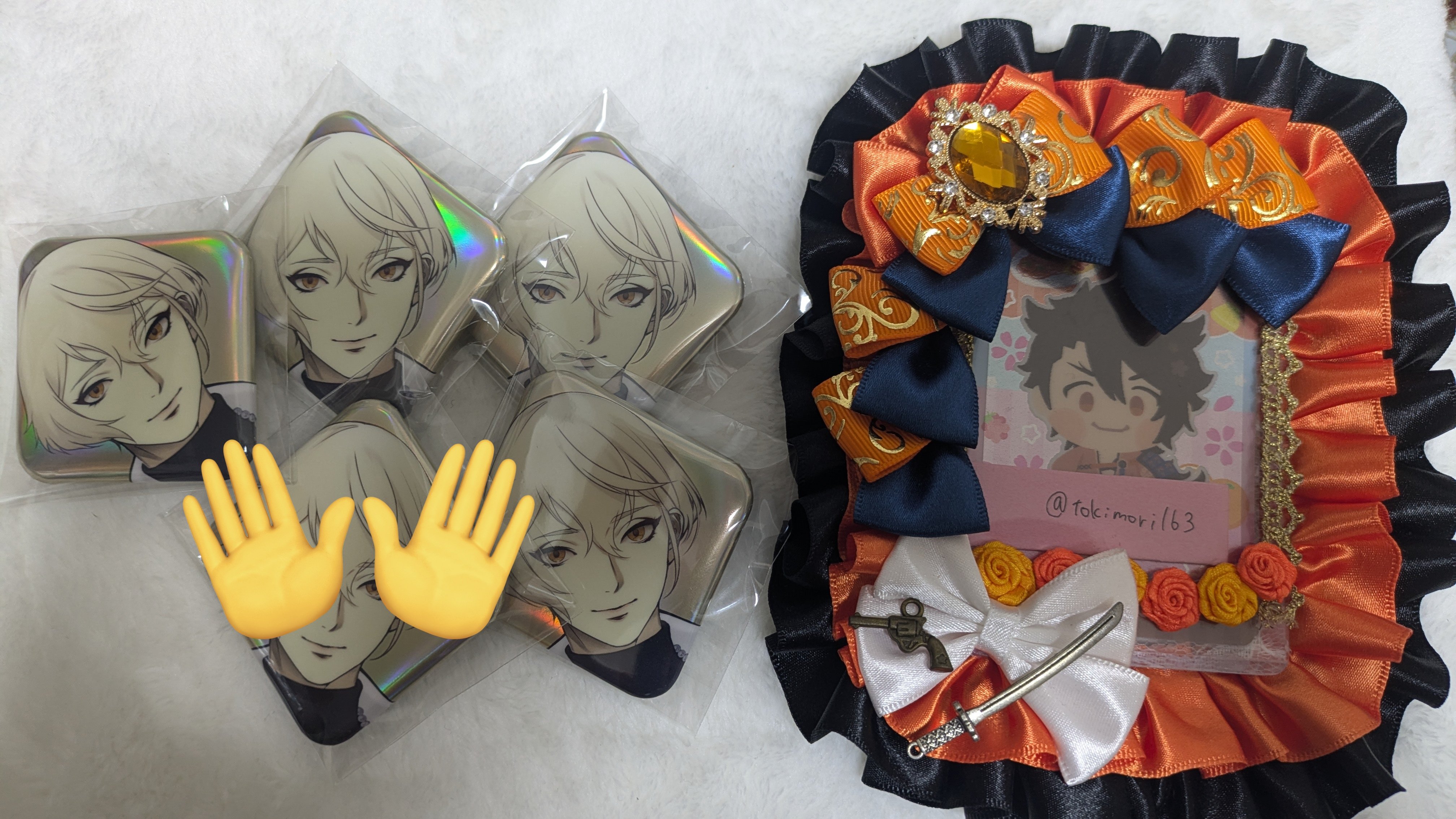 刀剣乱舞 大本丸博 クリアカード ポストカード スクエア缶バッジ 山姥切長義 刀剣乱舞 大本丸博 クリアカード ポストカード スクエア缶バッジ