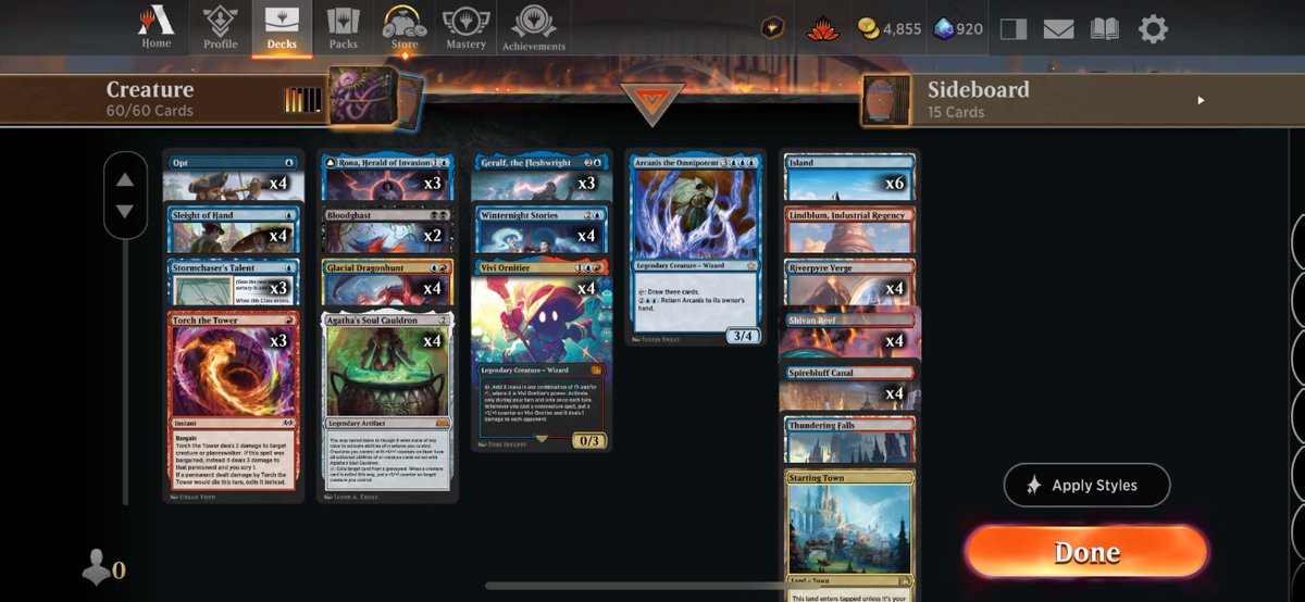 Won store champs today with Vivi cauldron

If someone wants to buy the city of brass foil let me know
