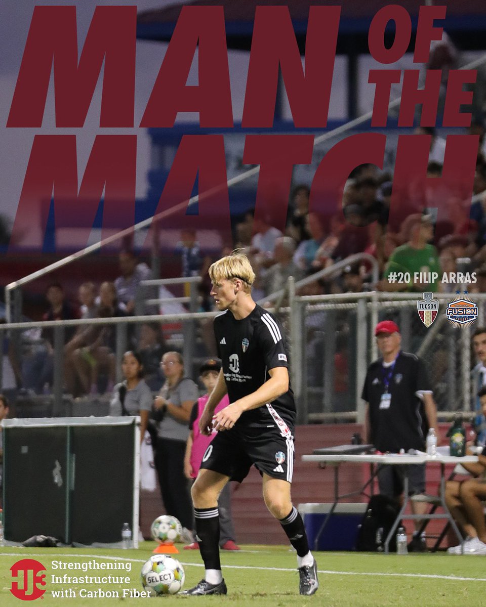 Your <a href="/HJ3Composites/">HJ3</a> man of the match for Saturdays win vs Ventura County Fusion, Filip Arras👏

Filip was dominant in his defensive duties throughout the 90 minutes, but his consistent effort and hustle to join attacking moves, one which resulted in him scoring the game winning