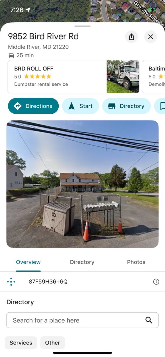 Baltimore County Fire Department; Working Fire with confirmed people trapped, 9800 block Bird River Road, Middle River, E12 effecting rescue att, need PD for traffic control #Scanner