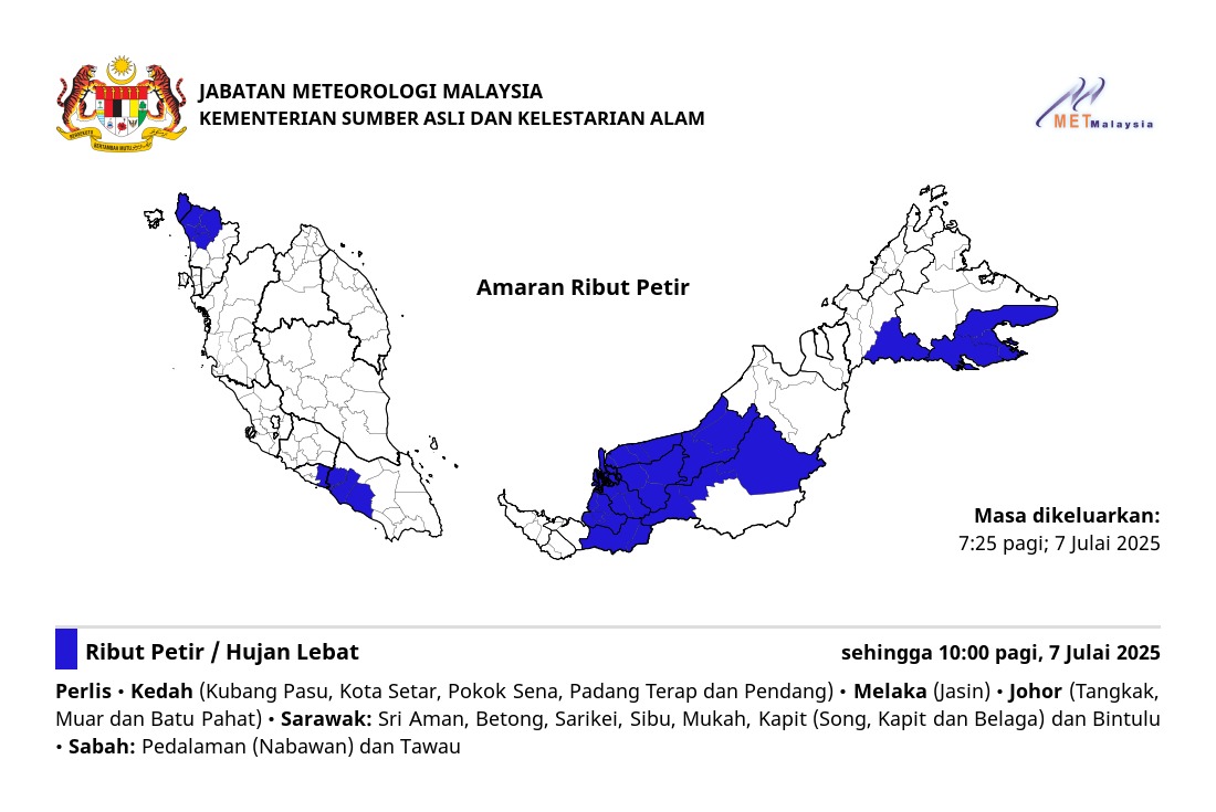 AMARAN RIBUT PETIR. ⛈⛈⛈

#ributpetirmetmalaysia
#metmalaysia
#NRES
#MalaysiaMadani