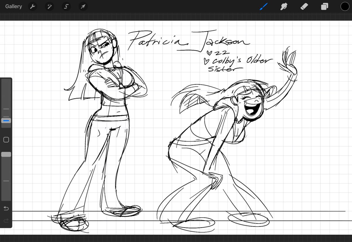 Settling on this design for her