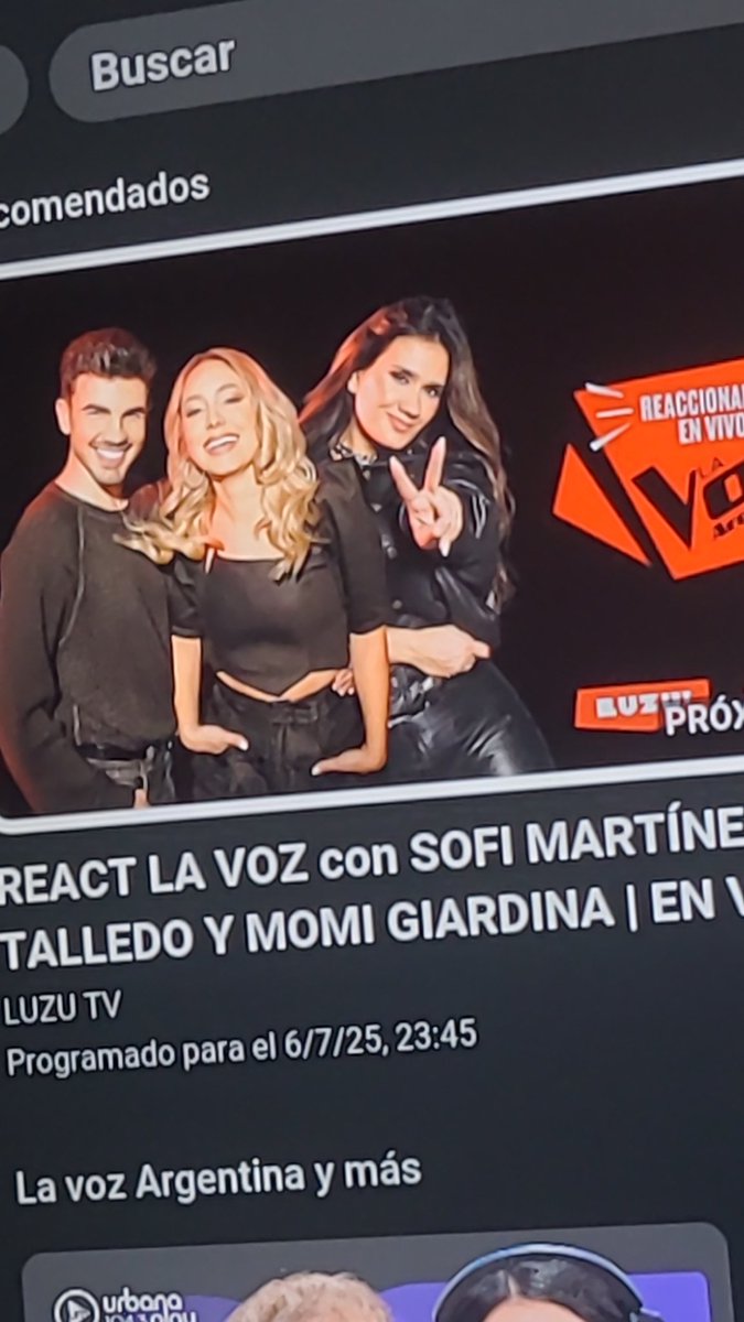 Coachguada's tweet photo. Me suena que esa hora no esta bien.. 🤔 @cmdeluzu 
23:45? @LaVozArgentina #reactlavoz https://t.co/UCTAbcWMLZ