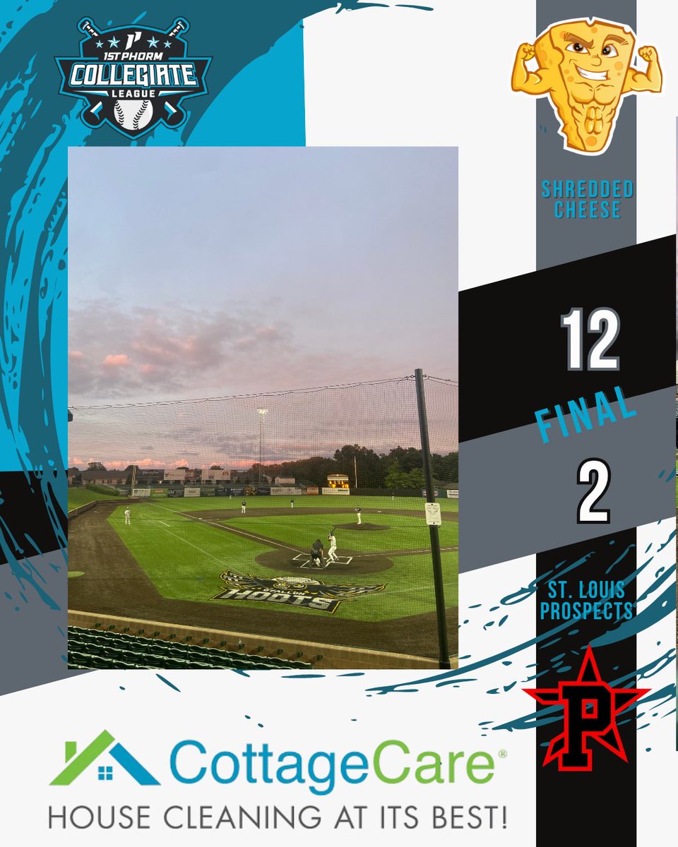 Final score from game 1!
Sponsored by Cottage Care House Cleaning