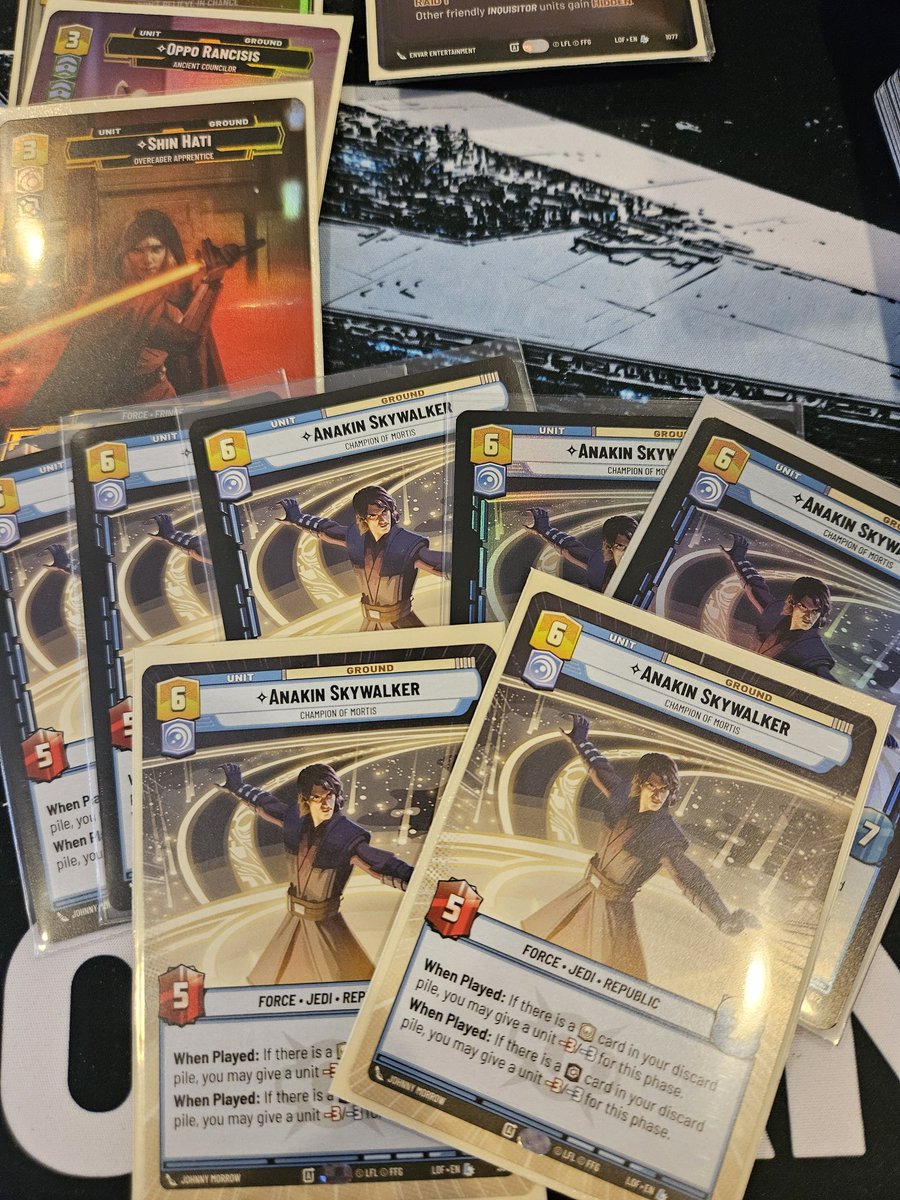 Help. I can't stop pulling Anakins
 #swu #starwarsunlimited