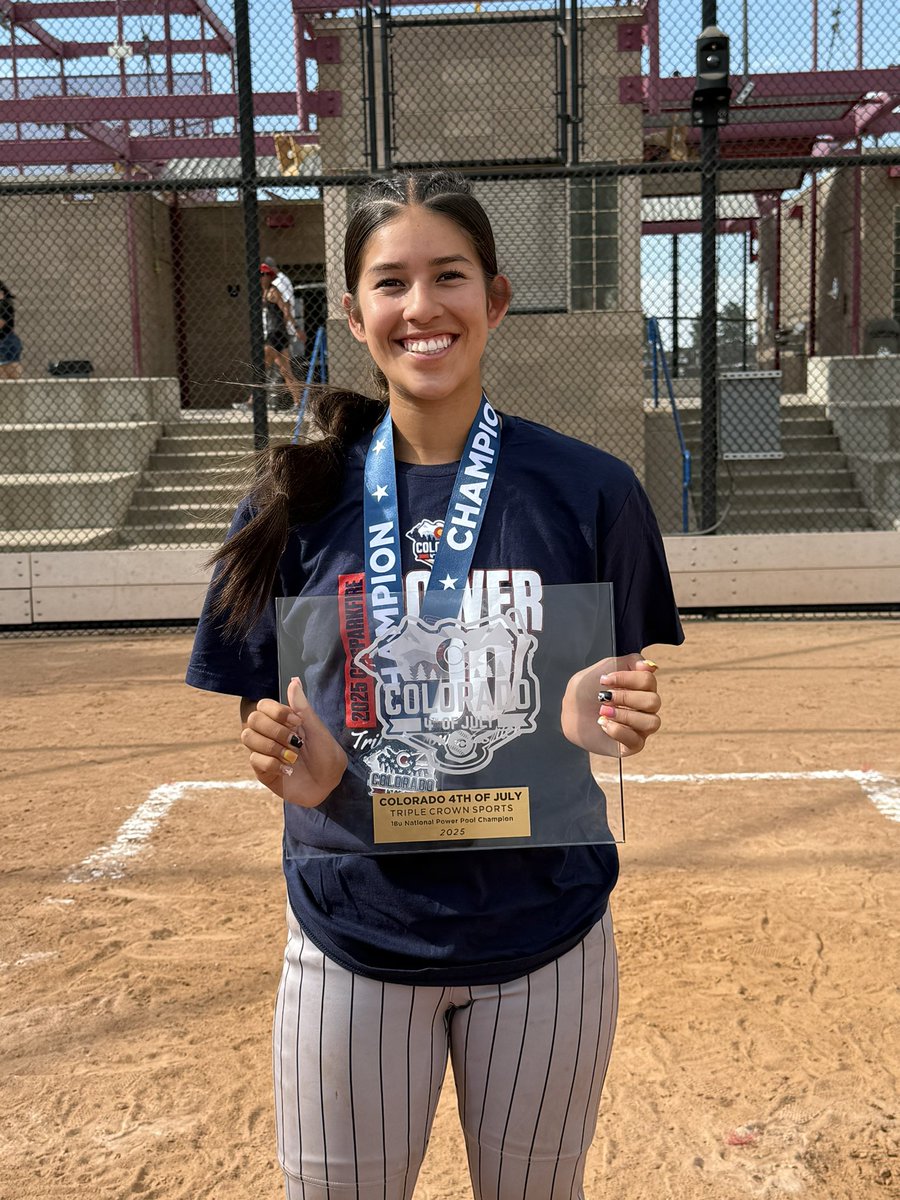 California Baptist Softball (@cbusoftball) on Twitter photo 𝐈𝐧𝐜𝐨𝐦𝐢𝐧𝐠 𝐋𝐚𝐧𝐜𝐞𝐫 🚨👀
Congrats to incoming freshman Jordyn Madrigal on winning the 18u Colorado Sparkler National PowerPool! 🏆
#LanceUp⚔️ 𝐈𝐧𝐜𝐨𝐦𝐢𝐧𝐠 𝐋𝐚𝐧𝐜𝐞𝐫 🚨👀
Congrats to incoming freshman Jordyn Madrigal on winning the 18u Colorado Sparkler National PowerPool! 🏆
#LanceUp⚔️