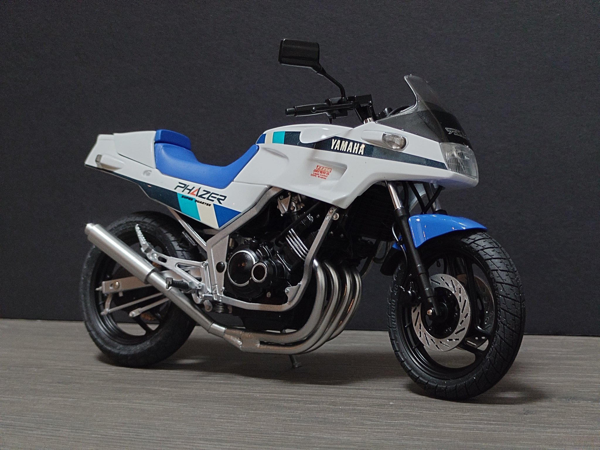 タミヤ✨ホンダ CX500 & ヤマハ FZ250 PHYZER ✨昔の未使用