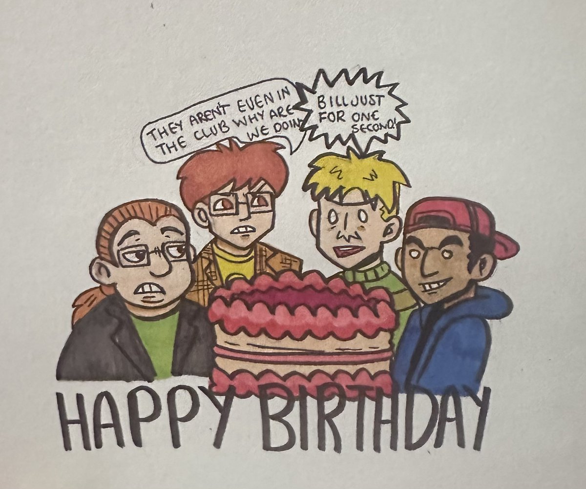 I forgot to give them acne and I feel like a fraud #eltingvilleclub