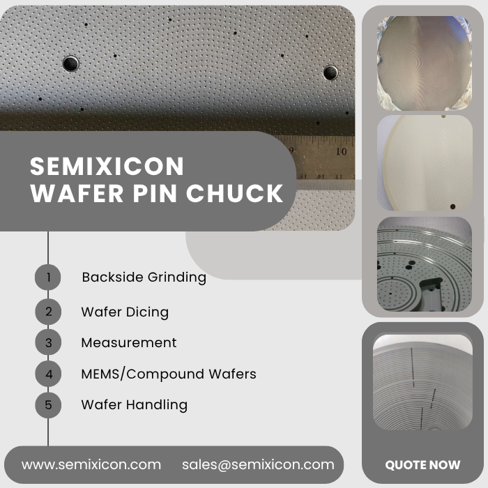 AdrianZhang568's tweet photo. SEMIXICON:Precision Reconditioning &Custom Services for SiSiC Pin Chuck
https://t.co/orms06w3dN #SiCchuckrefurbishment #photolithographychuckflatness #chuckmodification #KLABrukermetrologyparts #ASMLwaferchuckreconditioning #Nikonchuckservices #MEMSwafer #grindingchuckduplication https://t.co/zGUy3l4fPY