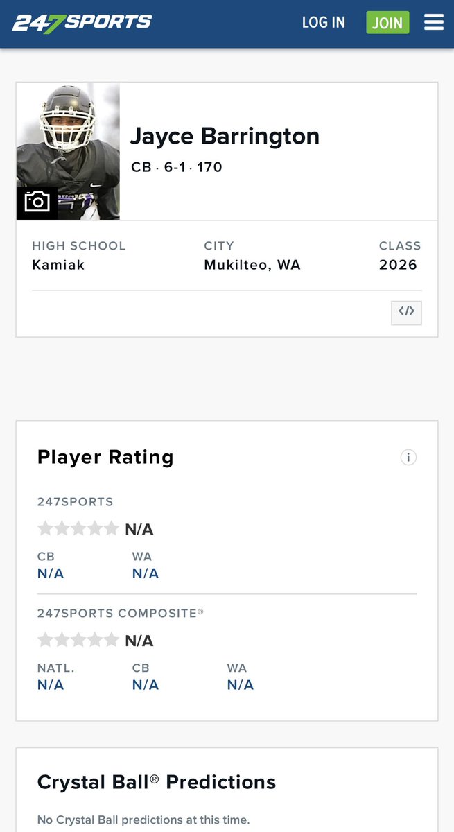 Jayce Barrington (@jaycebarrington) on Twitter photo Appreciate <a href="/GregBiggins/">Greg Biggins</a> and <a href="/BrandonHuffman/">Brandon Huffman</a> for the write up and setting up my <a href="/247recruiting/">247Sports Recruiting</a> profile!
<a href="/TheUCReport/">Billy Tucker</a> <a href="/DemetricDWarren/">Demetric D. Warren</a> <a href="/BlairAngulo/">Blair Angulo</a> Appreciate <a href="/GregBiggins/">Greg Biggins</a> and <a href="/BrandonHuffman/">Brandon Huffman</a> for the write up and setting up my <a href="/247recruiting/">247Sports Recruiting</a> profile!
<a href="/TheUCReport/">Billy Tucker</a> <a href="/DemetricDWarren/">Demetric D. Warren</a> <a href="/BlairAngulo/">Blair Angulo</a>
