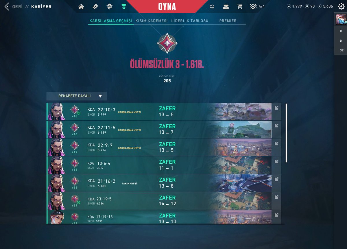 immo3 with 11 winning streak🏆
on my way to Radiant next🤠