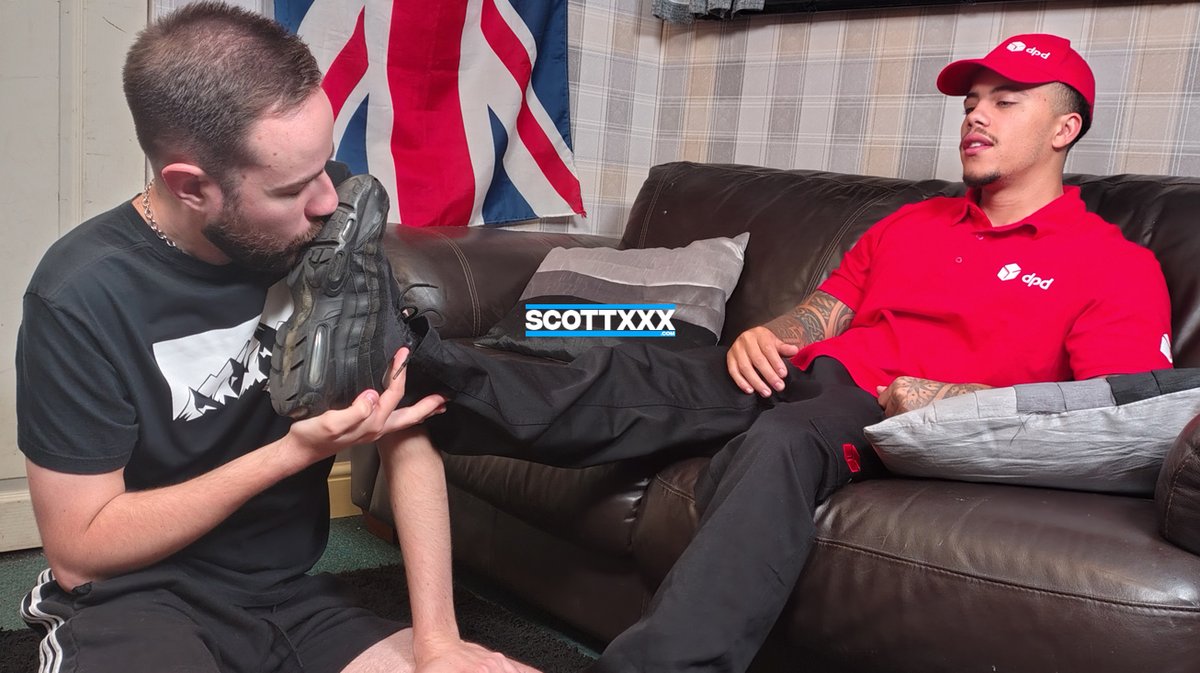 🔵SPECIAL DELIVERY: STINKY SURPRISE🔵

📮 DELIVERY DRIVER SNEAKER WORSHIP
🧦 SMELLY SOCKS AND SWEATY SOLES
😍 FOOT SNIFFING &amp; TOE LICKING
👟 STINKY USED NIKES &amp; CHEESY WHITE SOCKS

STARRING
⭐ KING LEO <a href="/SirLeo99/">King Leo🤴🏽</a>
⭐ MPJ <a href="/M_P_J97/">M P J</a>

➡️Watch NOW exclusively at ScottXXX.com