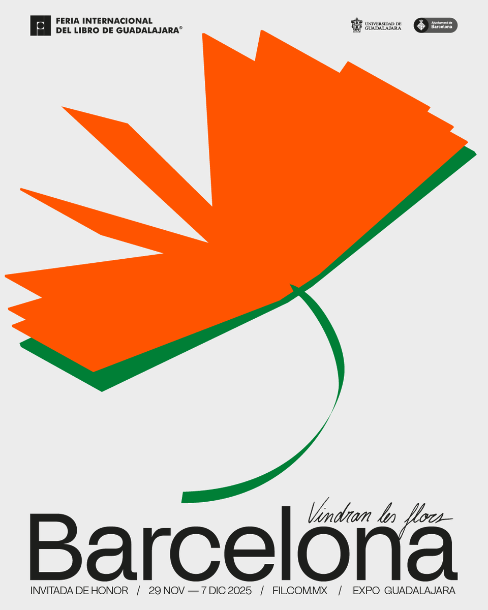 ¡Vendrán las flores! 📖🌹

Con esta frase tomada del cuento "Felicitat" de Mercè Rodoreda, una de las grandes autoras de la literatura catalana, Barcelona se presentará como Invitada de Honor en la #FILGuadalajara. 📚

#SomosLectores #VindranLesFlors