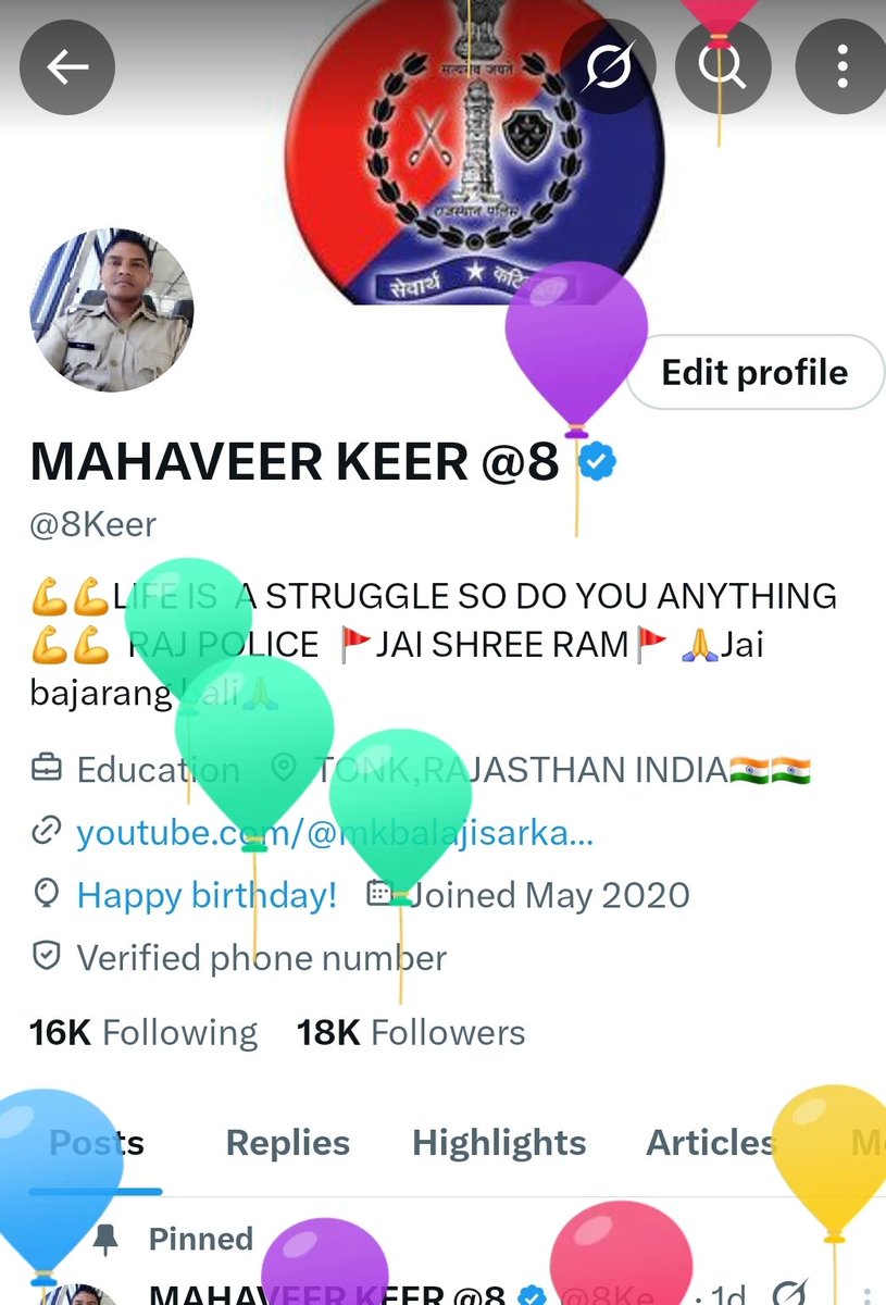 आज जीवन के 32 साल पूर्ण हो गए हैं।

महाकाल की कृपा दृष्टि हमेशा बनी रहे!
 🎉🙏