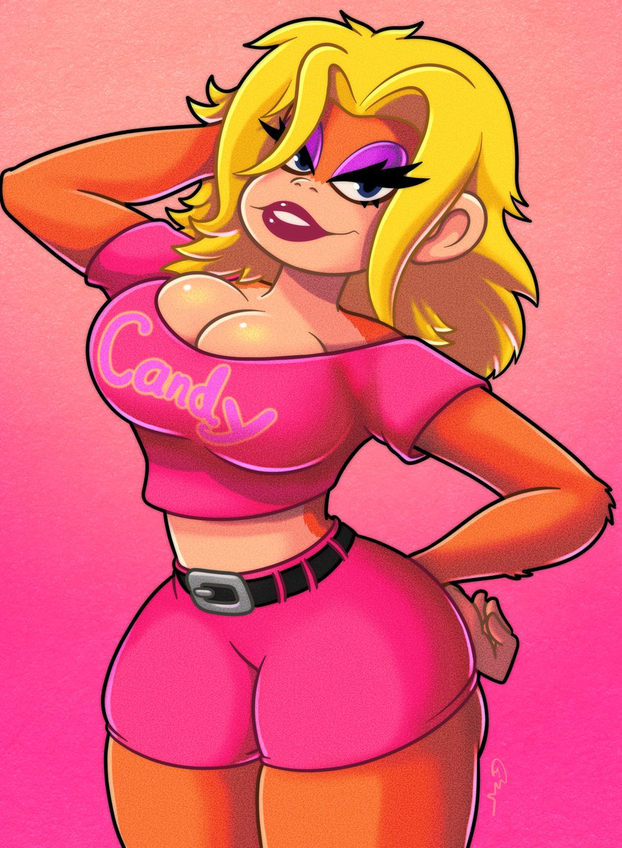 RoboticSteve's tweet photo. Candy Kong wants you to save what you’re doing, ok? 💾 https://t.co/05YWQbjQ9A