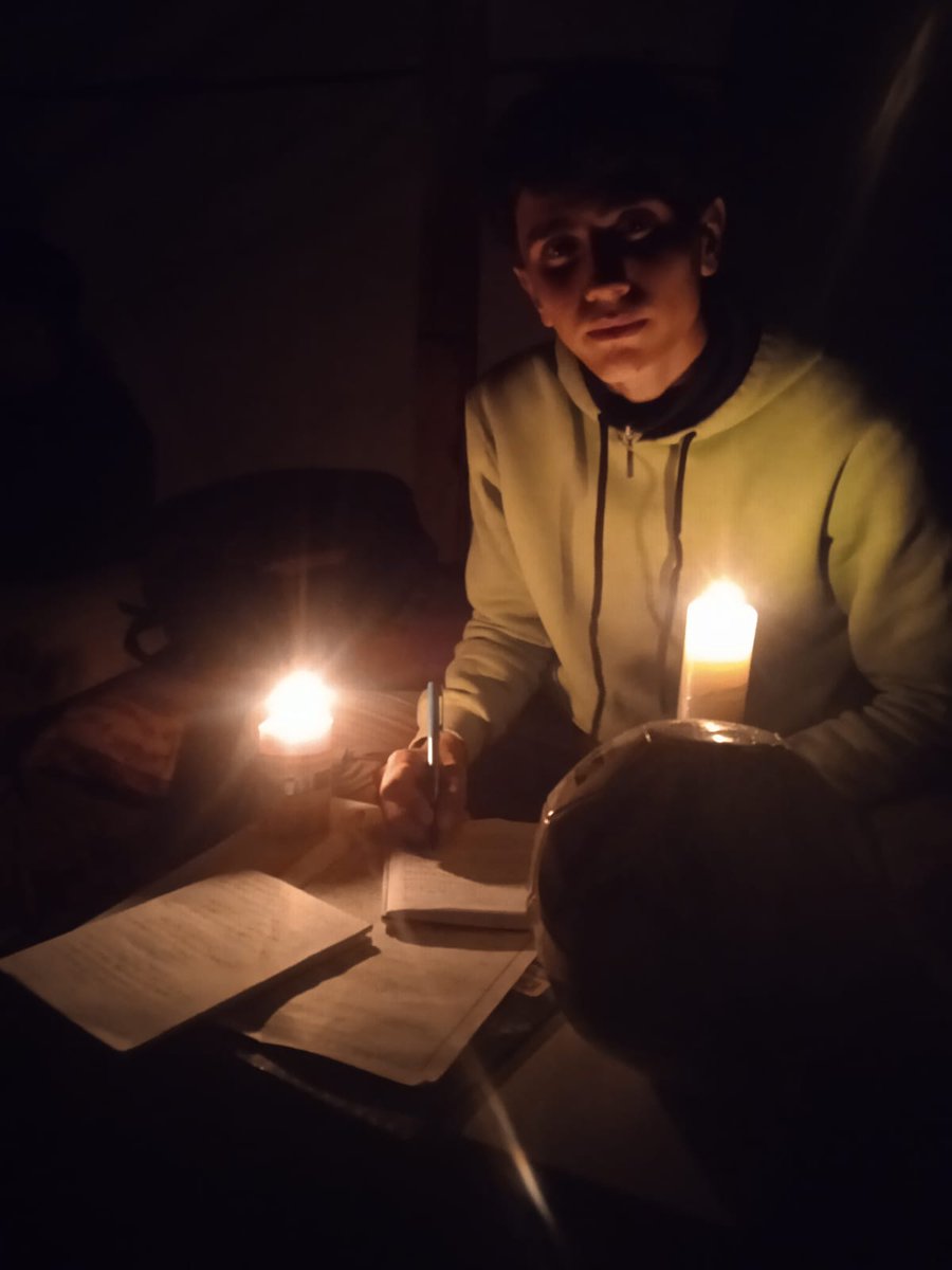2:52 AM
I'm still awake studying under the roar of planes and bombing. I check my campaign link every now and then,but it's empty. I haven't received any new donations to help me complete my studies. I hope to wake up to find donations that will help me،✍️ gofund.me/a0ac7bdd