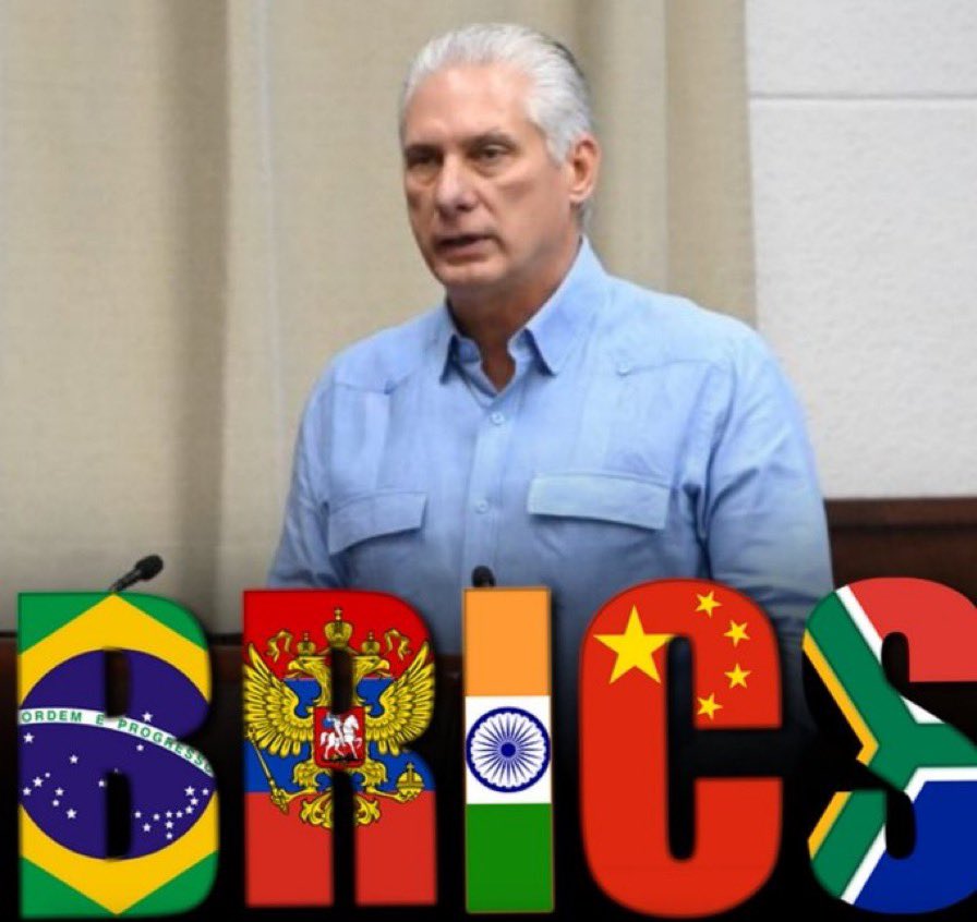 Jorge Wilsy ANAP Habana (@jorgewilsy) on Twitter photo Por vez primera #Cuba asistirá, en calidad de país socio, a la Cumbre de los Brics. Nuestro Presidente <a href="/DiazCanelB/">Miguel Díaz-Canel Bermúdez</a> asistirá por segunda ocasión a un encuentro que representa importantes expectativas para el Sur Global. #ANAPCuba Por vez primera #Cuba asistirá, en calidad de país socio, a la Cumbre de los Brics. Nuestro Presidente <a href="/DiazCanelB/">Miguel Díaz-Canel Bermúdez</a> asistirá por segunda ocasión a un encuentro que representa importantes expectativas para el Sur Global. #ANAPCuba
