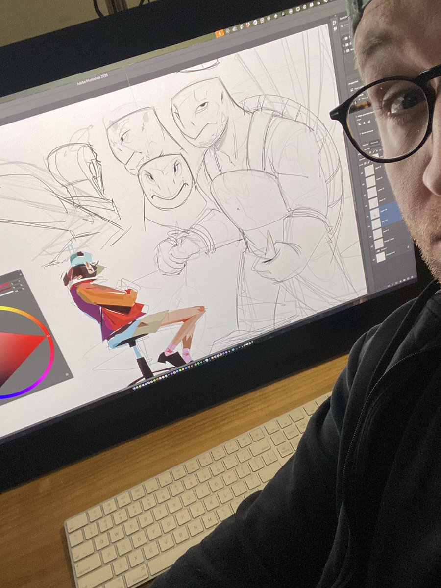 bennyeblen's tweet image. Live in an hour! Stylized art study and chatting. Catch you in there ✌️ youtube.com/live/u8VPV5yMS…