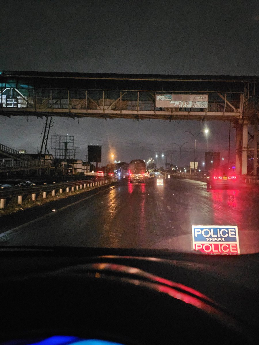 Another road block hapa Kasarani