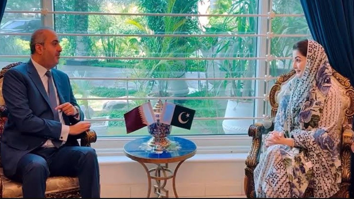 پاکستان اور قطر کے بہتر تعلقات  کیلئے بڑی سے بڑی تکلیفیں برداشت کرنے والی "عورتِ مومن" 😂