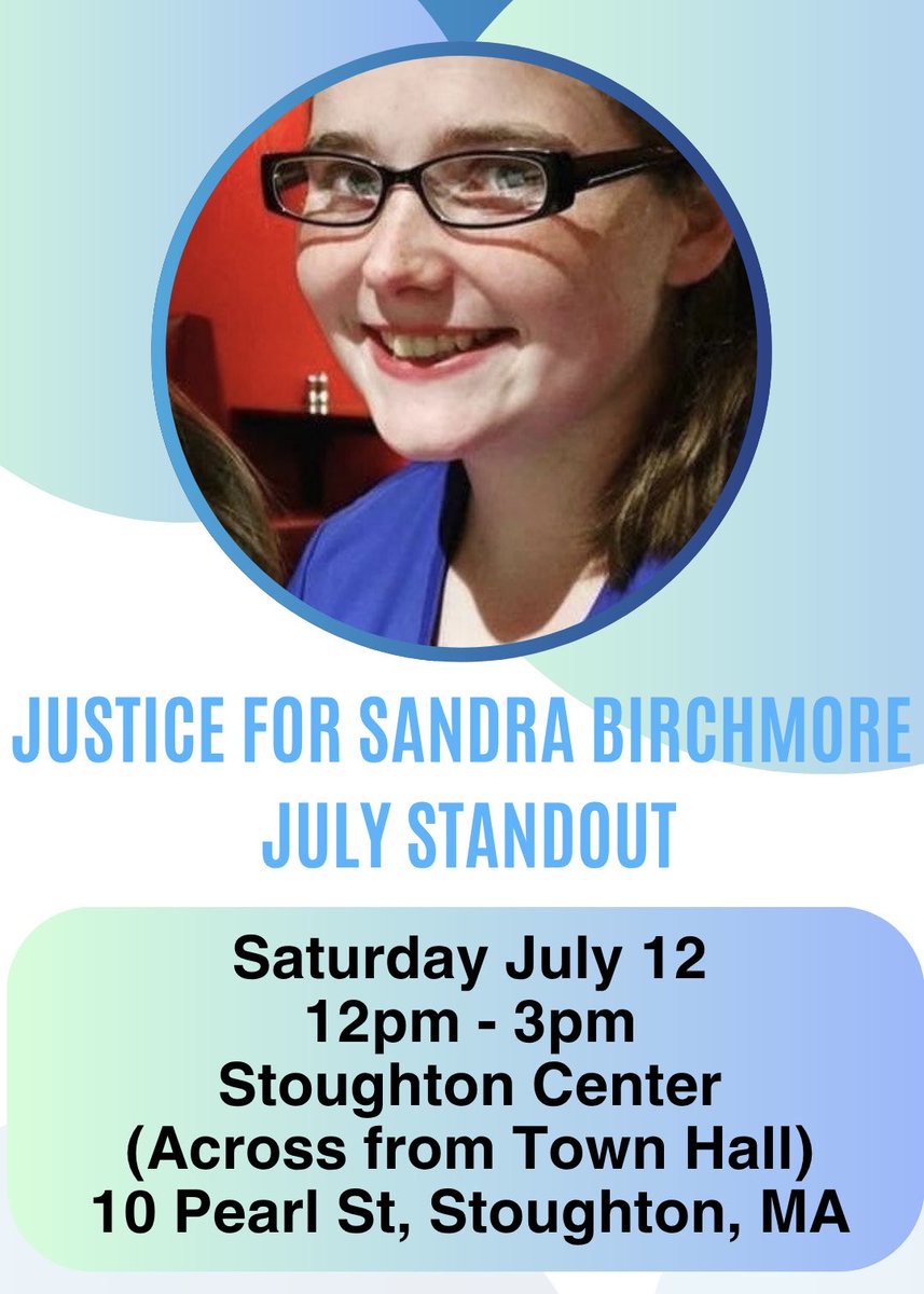 SandraBirchmore's tweet image. Reminder we have a standout next weekend. Please wear light blue or white.