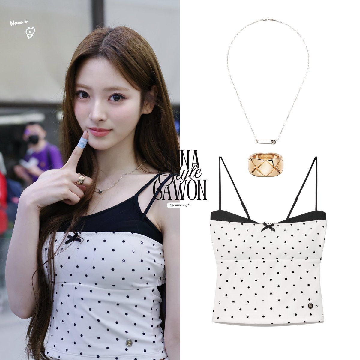 250705 — Anna at airport (TPE and HKG) wearing glowny, gentle