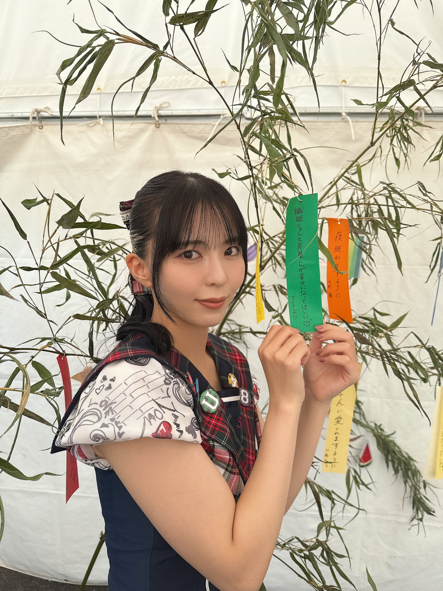 STU48 谷口茉妃菜 直筆サイン入りチェキ 8枚セット STU48の7
