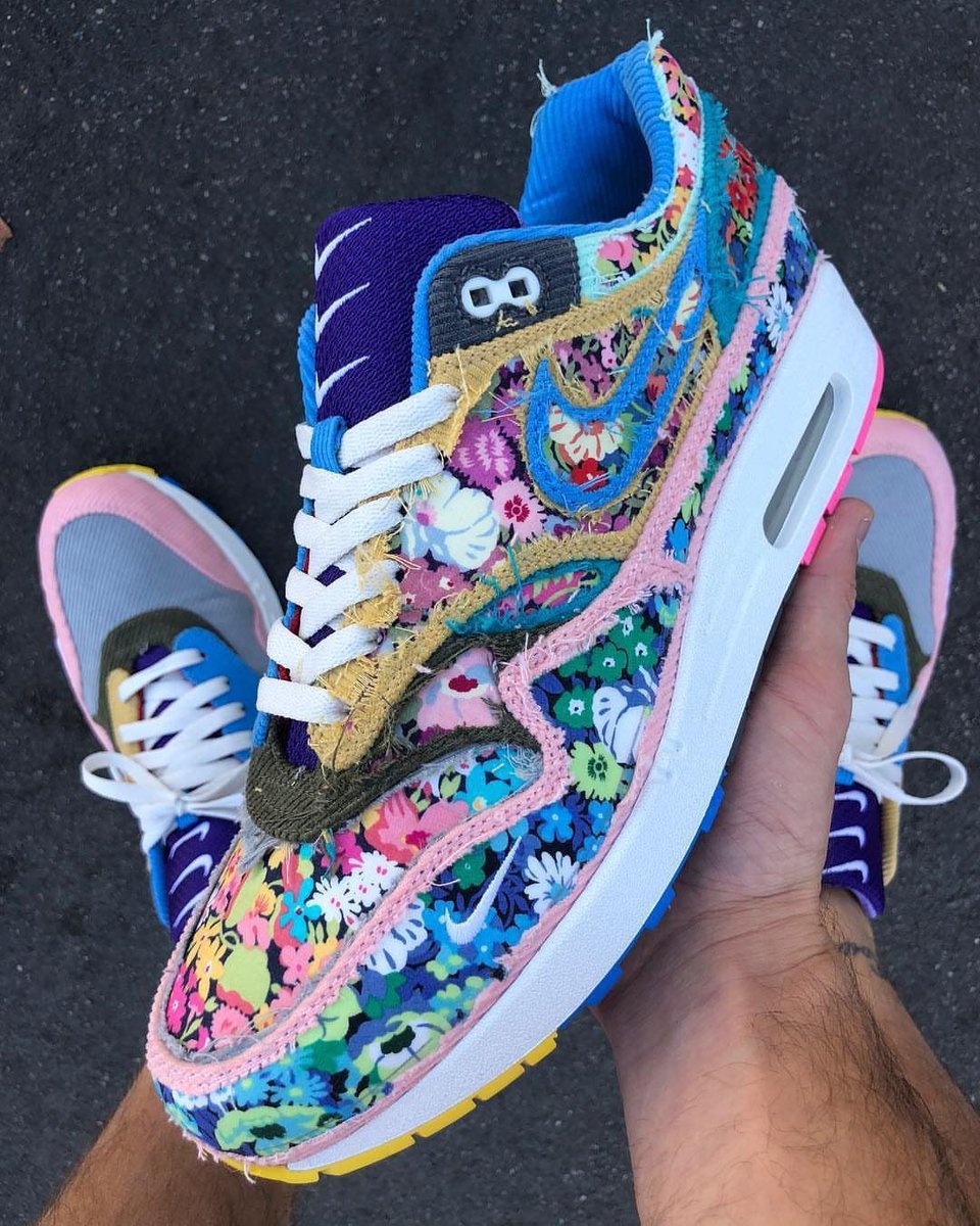 Sean Wotherspoon x Nike Air Max 1 bespoke corduroy sample 🎨🤯