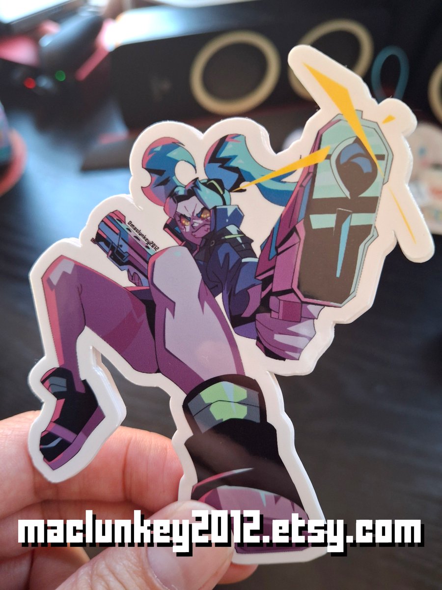 I dropped some Super Metroid and Rebecca stickers today! Check em out!