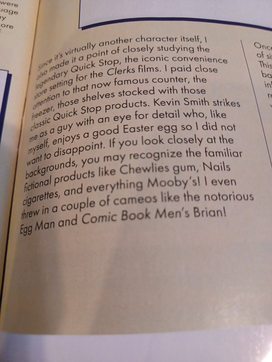I just received my copy of Archie Meets Jay and Silent Bob and noticed some sweet <a href="/sundayjeff/">booyah</a> &amp; <a href="/TellEmSteveDave/">Bryan Johnson</a> cameos in a couple panels, even got a nice little shout out in the back of the book by Archie artist Fernando Ruiz #TESD