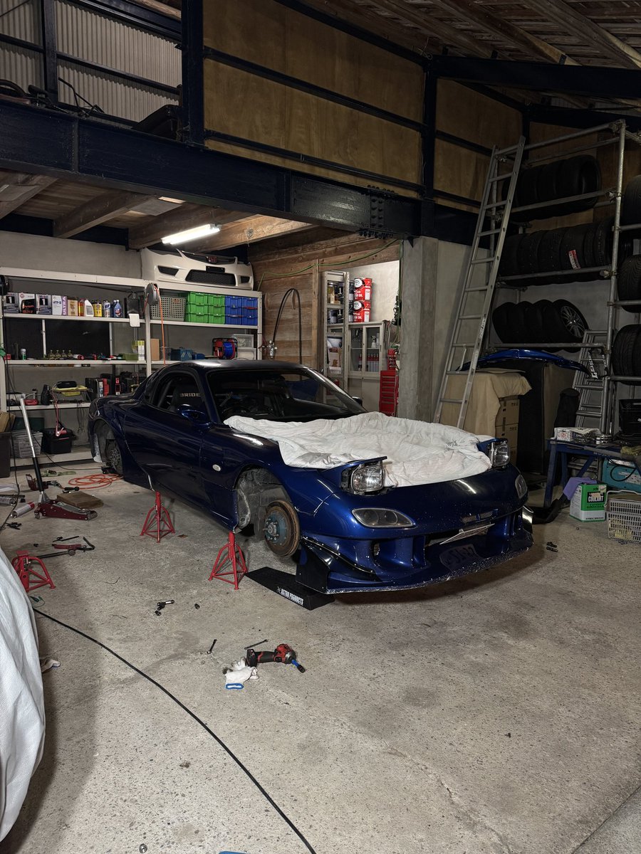 憧れの車が納車されました
#RX7 #FD3S