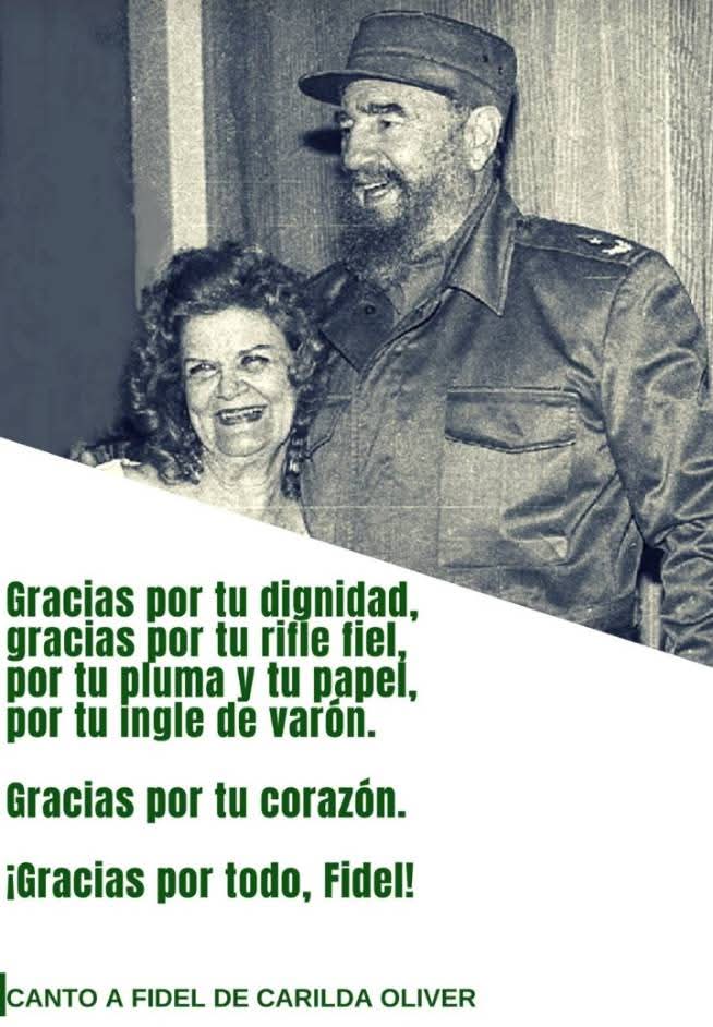 DptoT38877's tweet photo. Gracias por todo, Fidel.  
Tu legado es un poema que no termina.  
Hoy te nombramos, como Carilda,  
con amor de pueblo y raíz cubana. #FidelViveEntreNosotros https://t.co/z9KupPGwKj