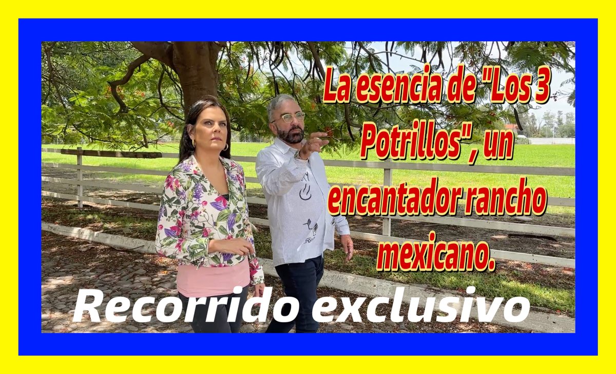 🎤 🐴 #VicenteFernandez #Los3Potrillos

En la primera entrega de un recorrido exclusivo por el rancho #Los3Potrillos del gran cantante de México, su hijo,  <a href="/VicenteFdzJr/">Vicente Fernández Jr.</a>  comparte con <a href="/ahtziricardenas/">Ahtziri Cárdenas C.</a> 
varias anécdotas muy poco conocidas. 

La entrevista fue concedida en un lugar