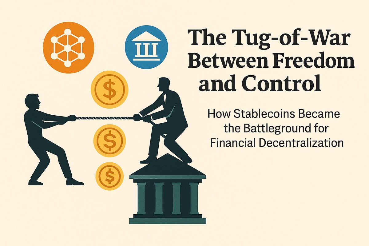 Stablecoins: stable in value—but unstable in freedom. What's your take?