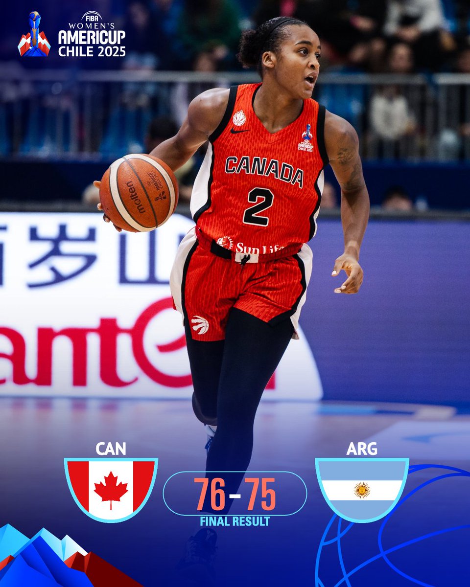 🥉 BRONZE MEDALISTS 🥉 
Canada 🇨🇦 close it out with heart &amp; hustle in Santiago 💥 #AmeriCupW