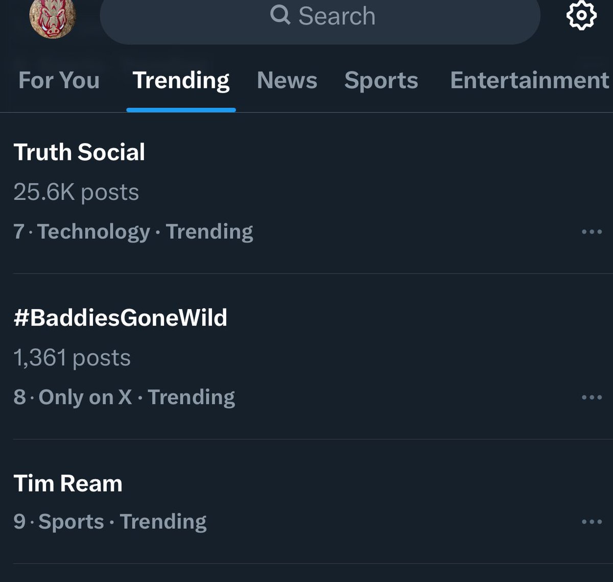 I thought wild cows were trending