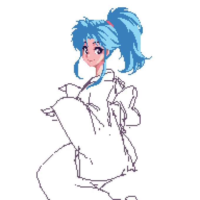 幽遊白書をかわいく描けそうな気がしてきた