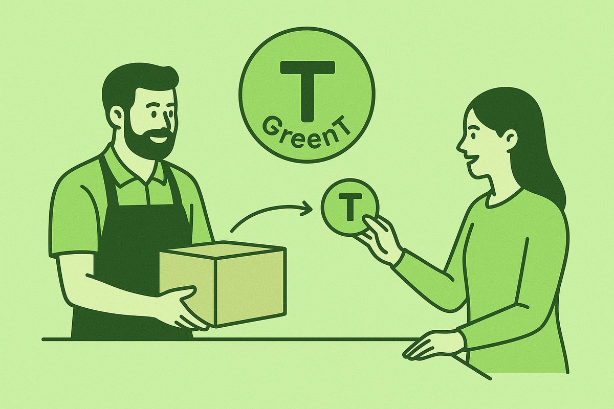 greentpay's tweet image. 🤝 Merchants and consumers interact directly
while participants receive additional incentives 💰
by using GreenT Tokens within platform ecosystems 🌱🔗🛍️

#GreenT #TokenIncentives #DirectCommerce #Web3Retail #ParticipatoryEconomy #GreenTToken #OnChainRewards #DePIN…