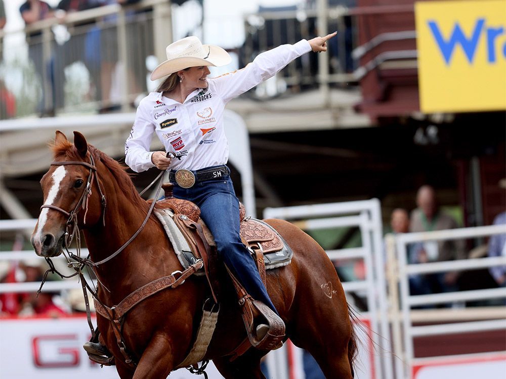 RODEO NOTES, Day 3: Shelby Boisjoi-Meged lighting quick in victory #yyc calgaryherald.com/sports/rodeo-c…