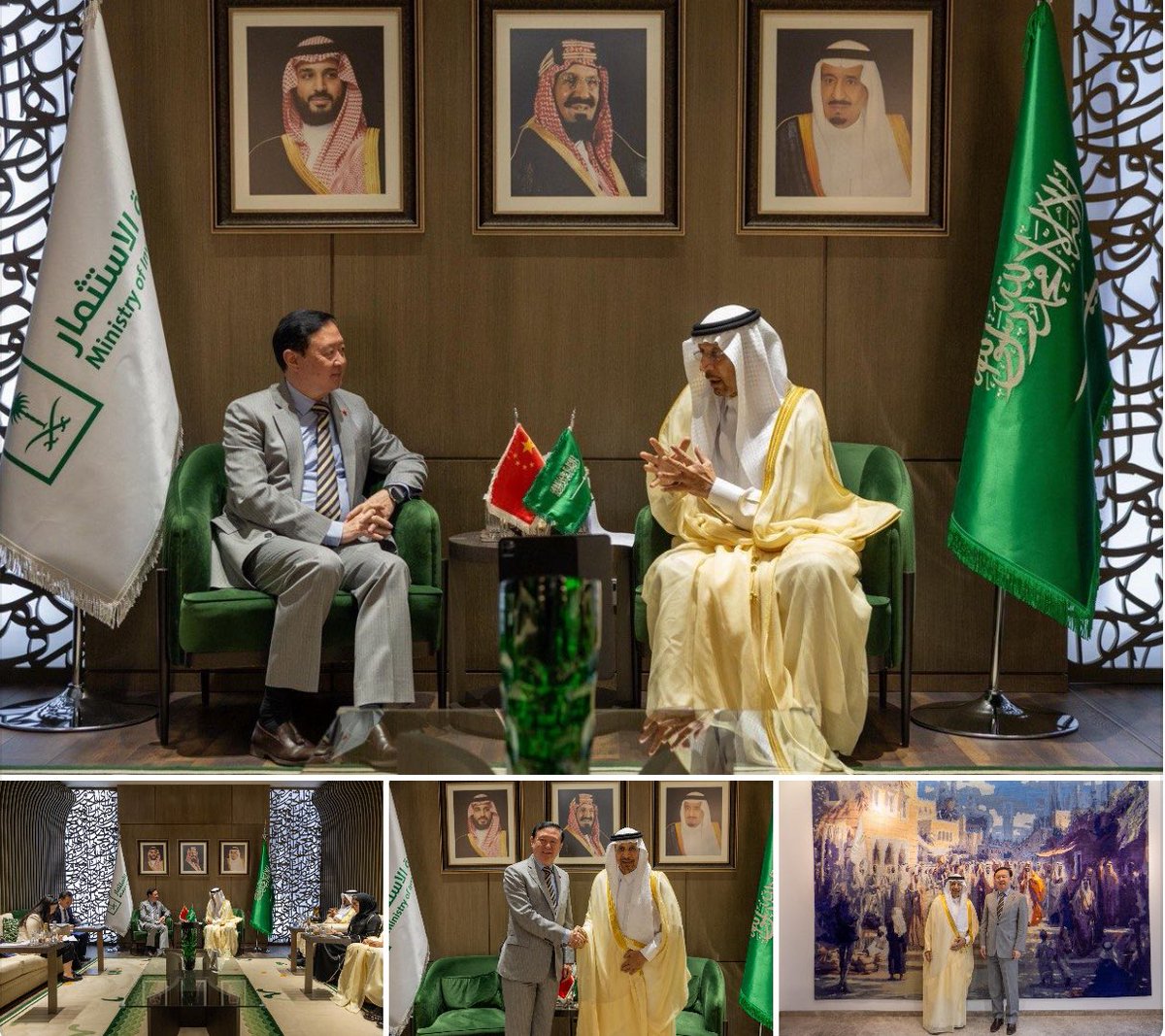 🇸🇦🇨🇳 Saudi-Chinese Trade Cooperation

As a valued global economic partner, China’s role in the transformation of Saudi Arabia’s economy is highly recognized and respected. In alignment with Saudi Vision 2030, the Kingdom is committed to fostering an open, innovative, and