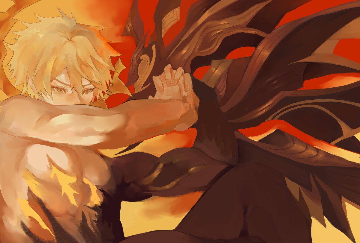 Koismedia's tweet image. The Fallen Angel #phainon #HonkaiStarRail