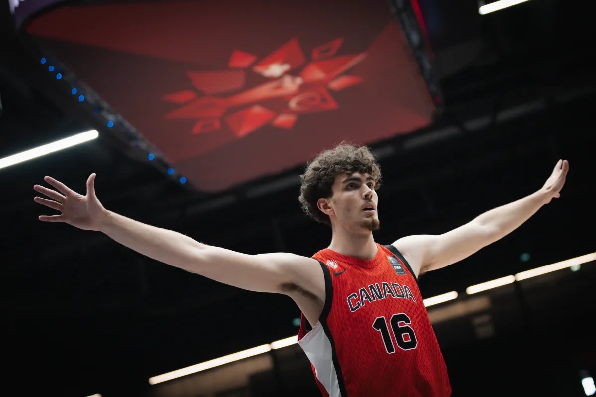 When Canada were struggling to shoot at the start of the tournament, it seemed like Spencer Ahrens was their sole floor-spacer. Shot 43% from 3 in the 7 games and was a steady contributor.

Does a lot of great things at 6’9. Can be inserted into any offence because of his skill,