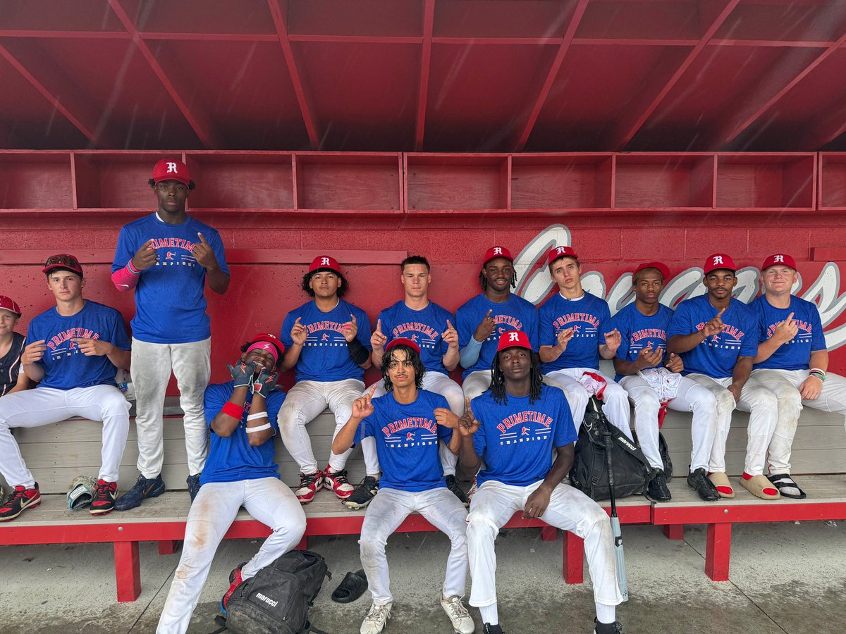 Midwest Rangers (@mwrangersbsb) on Twitter photo CHAMPIONS🏆 Rangers finish the tournament 5-0 scoring 48 runs in 5 games. Some stats from the past 5 games:
<a href="/Joeybaranski/">Joseph Baranski</a>: 7-14, 4 RBIs
<a href="/Jadenhenry21/">Jaden Henry</a>: 11-17, 5 RBIs, 3 doubles, and 2 triples
Stamps, <a href="/jtrotter88/">Jonathan Trotter</a> & <a href="/MateoTMorales/">Mateo Morales</a> combined for 15 RBIs CHAMPIONS🏆 Rangers finish the tournament 5-0 scoring 48 runs in 5 games. Some stats from the past 5 games:
<a href="/Joeybaranski/">Joseph Baranski</a>: 7-14, 4 RBIs
<a href="/Jadenhenry21/">Jaden Henry</a>: 11-17, 5 RBIs, 3 doubles, and 2 triples
Stamps, <a href="/jtrotter88/">Jonathan Trotter</a> & <a href="/MateoTMorales/">Mateo Morales</a> combined for 15 RBIs