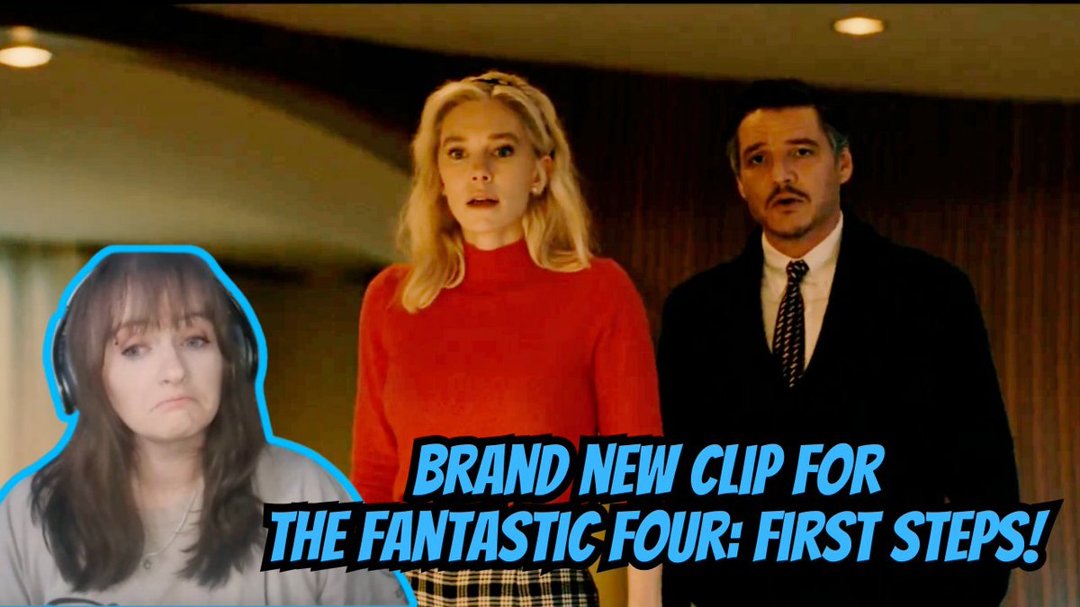 Watch the new clip for The Fantastic Four: First Steps with me! Don't forget to like and subscribe so you don't miss anything! youtu.be/SonxcpJ1Hg8

#TheFantasticFour #marvelstudios <a href="/MarvelStudios/">Marvel Studios</a>