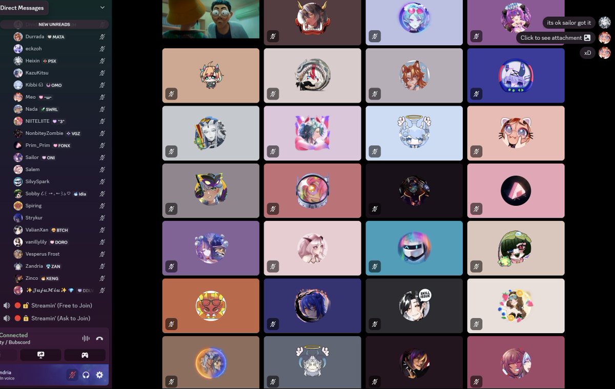 KPop Demon Hunter watch party is going well 😊