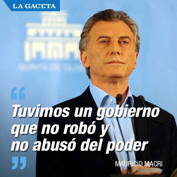 El que nos salvó de ser Venezuela 💛

Muchos se olvidan de lo que era el kirchnerismo en 2015.
Yo no.