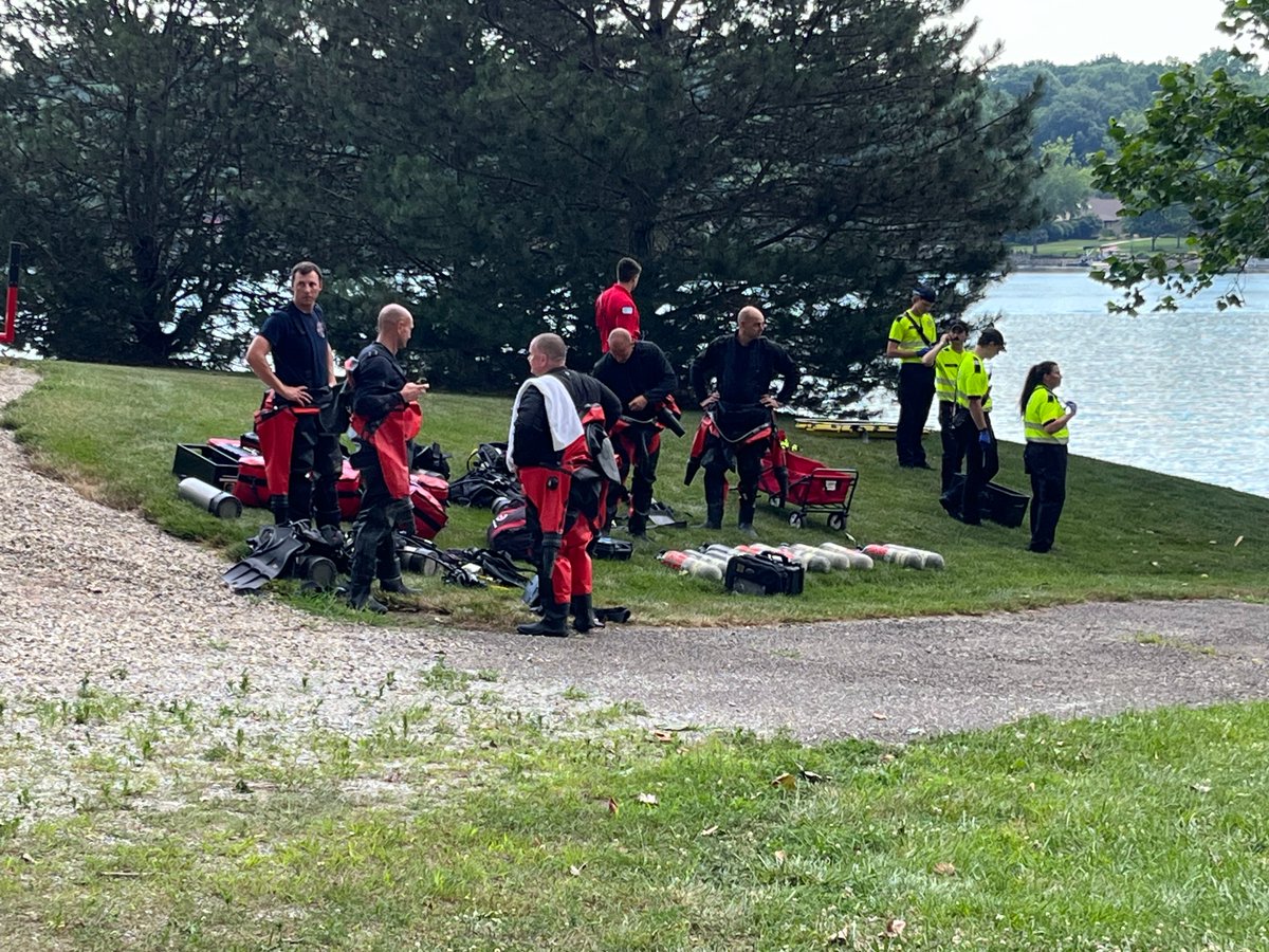 Firefighters and dive rescue teams are searching for a person near Kessler Blvd. E Dr. and Fall Creek Parkway N Dr. on the northeast side.

Rain/storms have hampered the search efforts. So far, they have not located a victim.