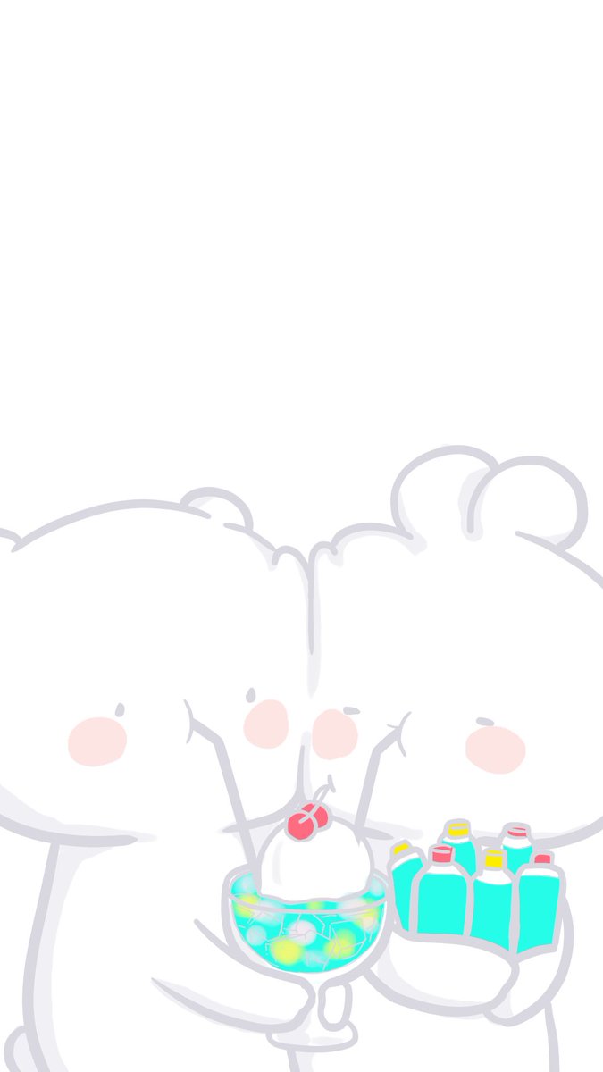 musikyoto's tweet photo. 遅くなりましたが今月のカレンダーと壁紙です🐰❤️🐻
今月は水分補給させあいたいうさっくまです、ぜひ待ち受けにして楽しんでくださいね https://t.co/TzMyHdLogF