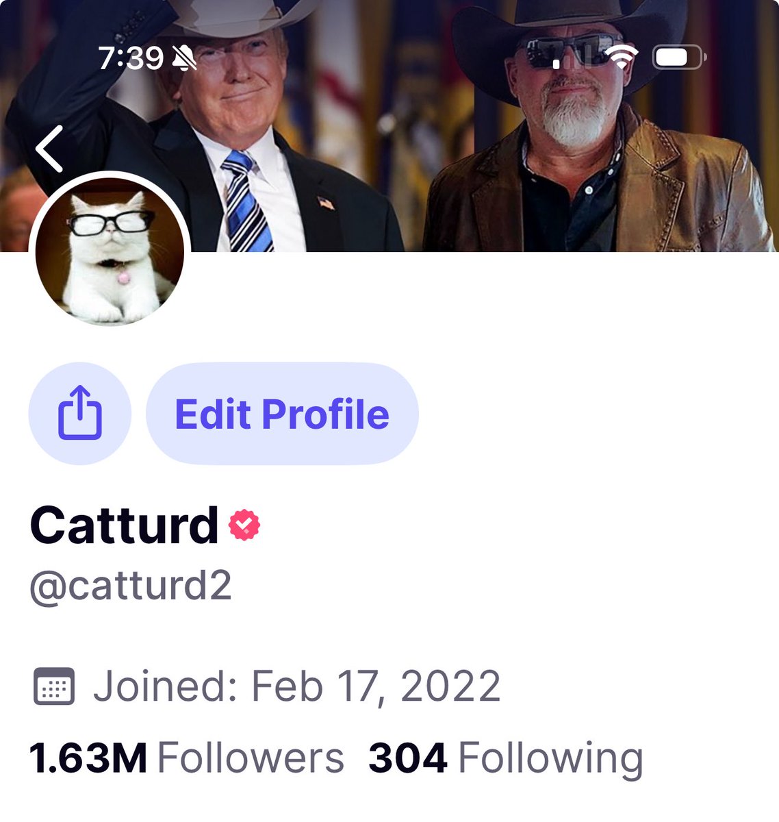 Here is my Truth Social account - we all know Elon will suspend us all soon. That’s what he does. This is where I’ll be when he does.