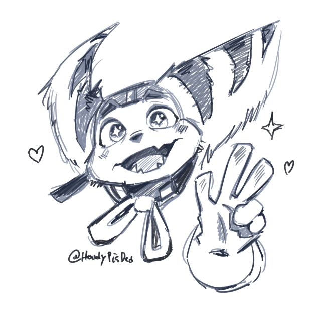 i tried to sketch a @/SAWTOWNE inspired ratchet

i guess this is what happens if ratchet is in magical cure love shot lol